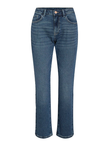 Medium Blue Denim "32 Jeans - Vialice Rw Straight Jeans Mbd Sol91 Noos van Vila