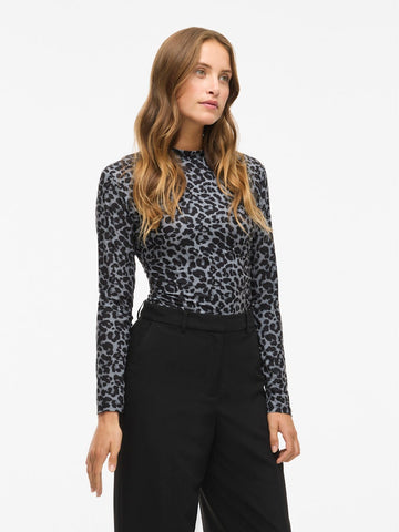 Tops - Vileoa L/S High Neck Top - Noos van Vila