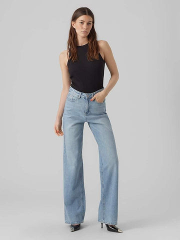 Jeans - Vmtessa Hr Wide Straight Jeans Ra339 Noos van Vero moda
