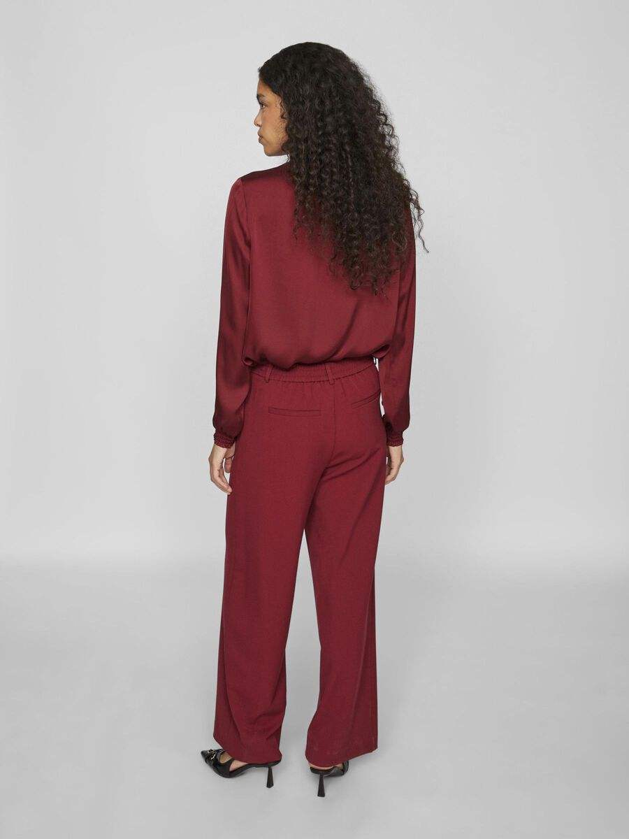 Broeken - Vivarone Hw Wide Pant - Noos van Vila