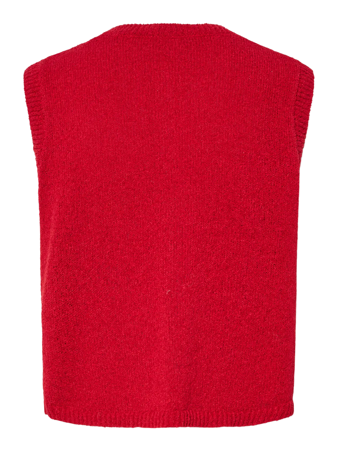 Goji berry Cardigans - Pcjessie Sl O-Neck Knit Vest van Pieces