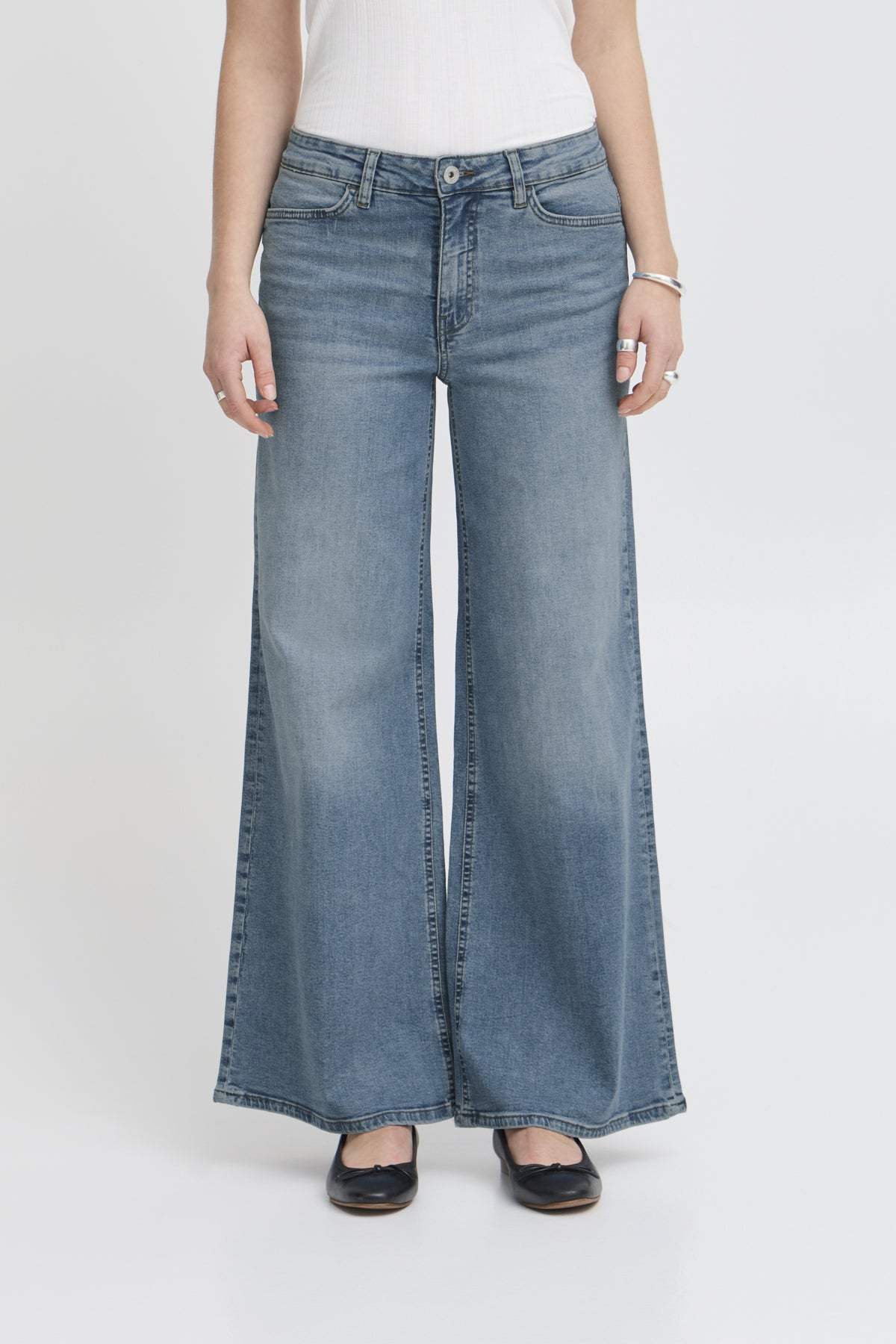 Jeans - Ihtwiggy Wide Jeans - SS25 van Ichi
