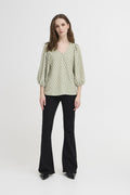 Shirts - Ihzabby Midsleeve Top van Ichi