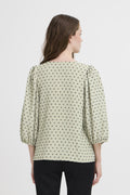 Shirts - Ihzabby Midsleeve Top van Ichi
