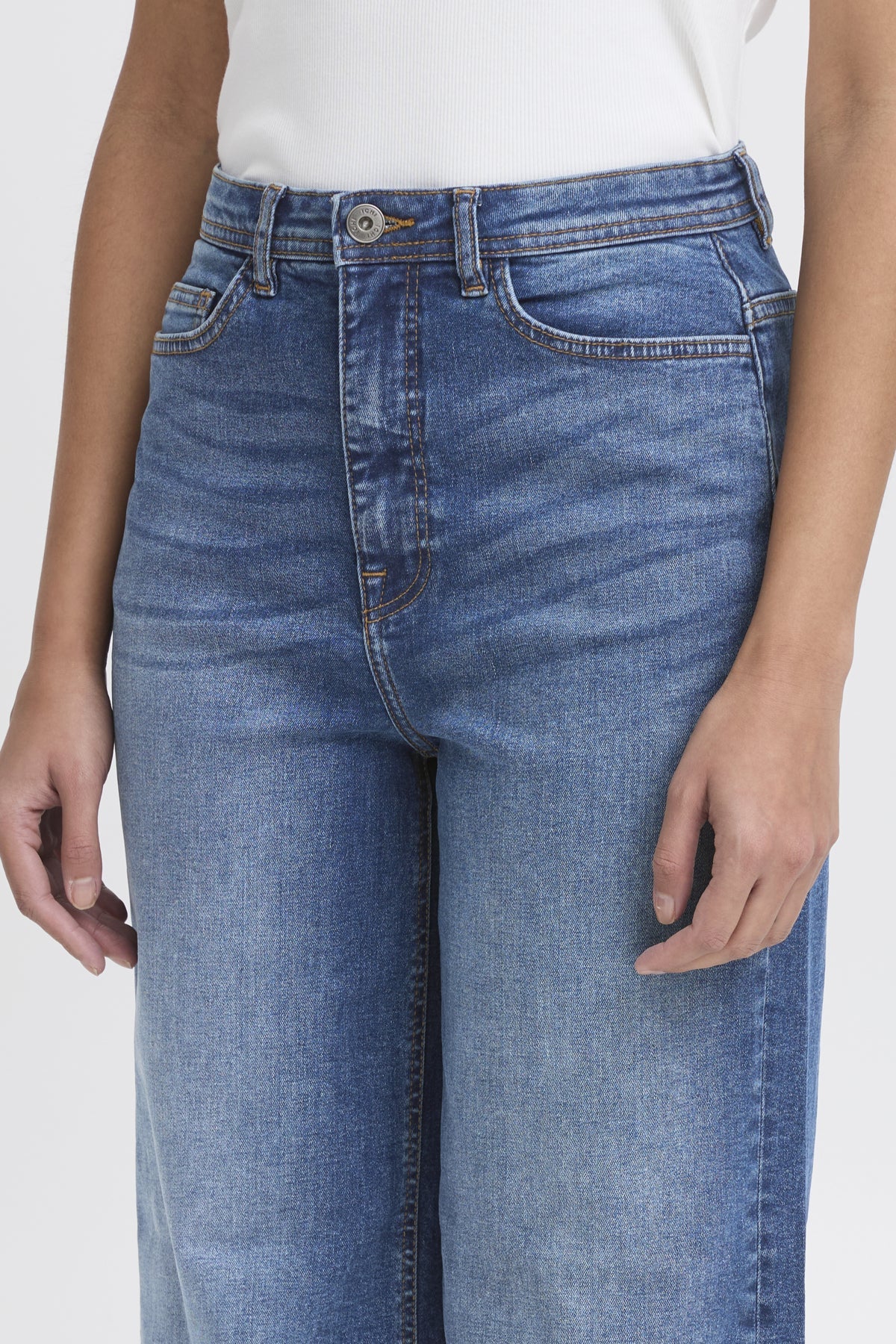 Jeans - Ihtwiggy Cropped High Waist van Ichi