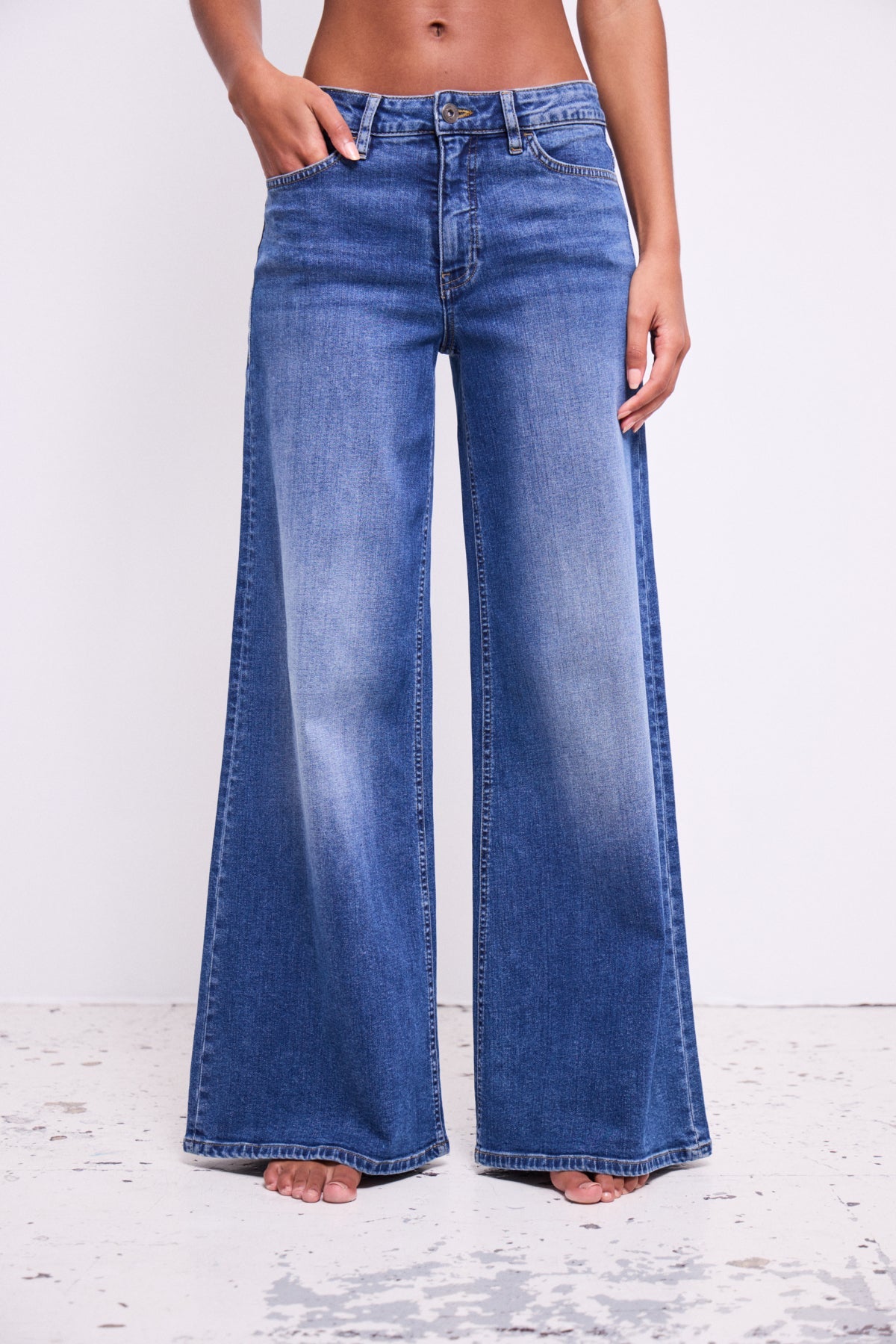 Jeans - Ihtwiggy Cropped High Waist van Ichi