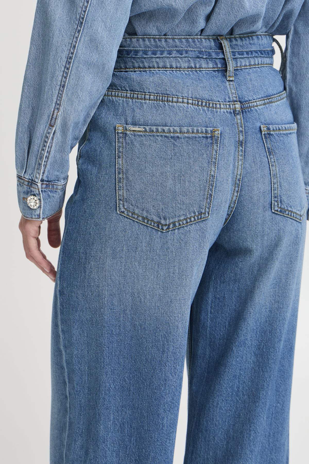 Jeans - Bykimu Belt Jeans van b.young