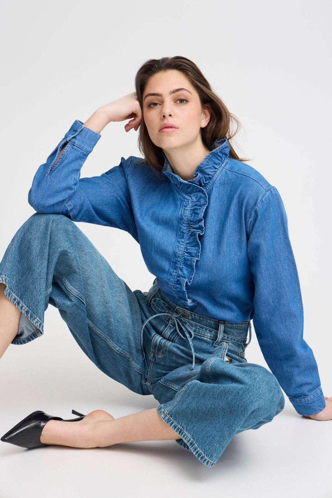 Jeans - Bykimu Belt Jeans van b.young
