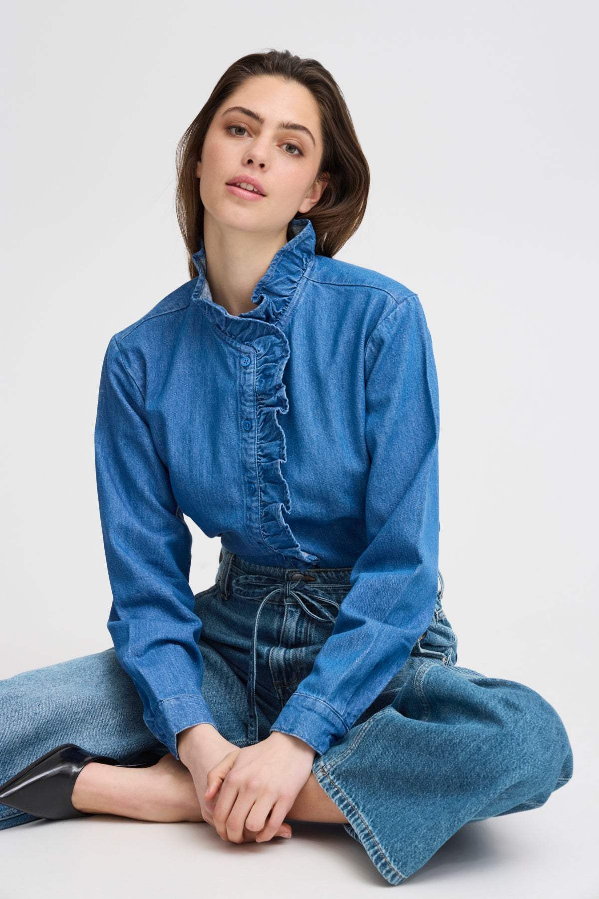 Jeans - Bykimu Belt Jeans van b.young