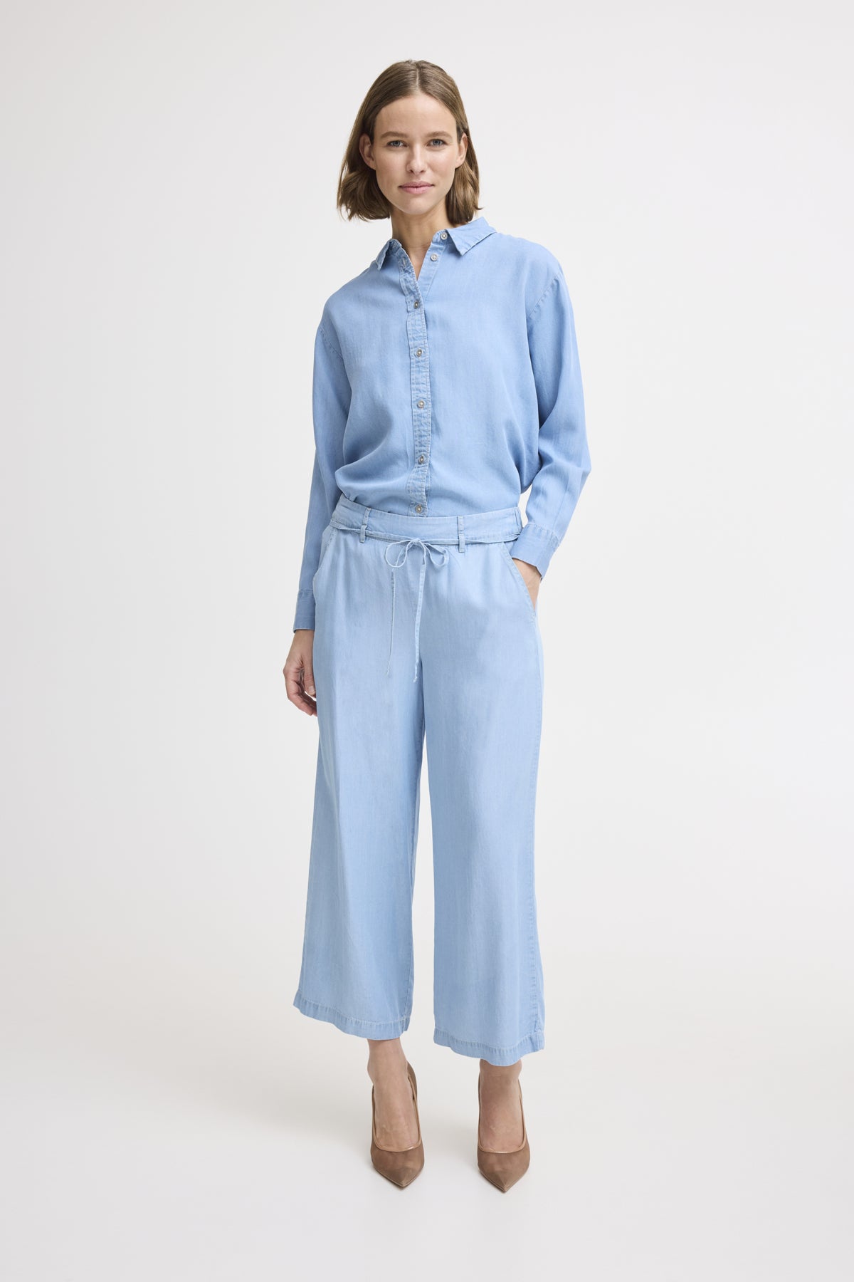Broeken - Bykosmo Crop Pants van b.young