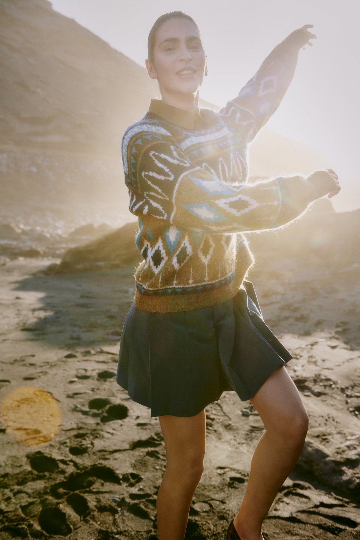 Pulls - Bynafta Jacquard Jumper van b.young