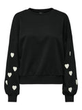 Black Sweaters - Onlmacy L/S O-Neck Sweat van Only