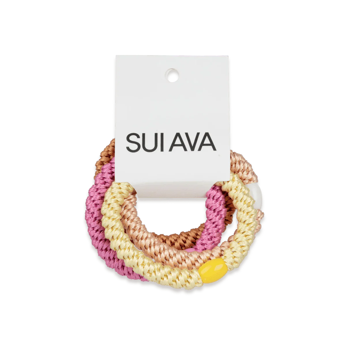 sweetness Haar Accessoires - 4-pack Basic Essentials Elastics van SUI AVA