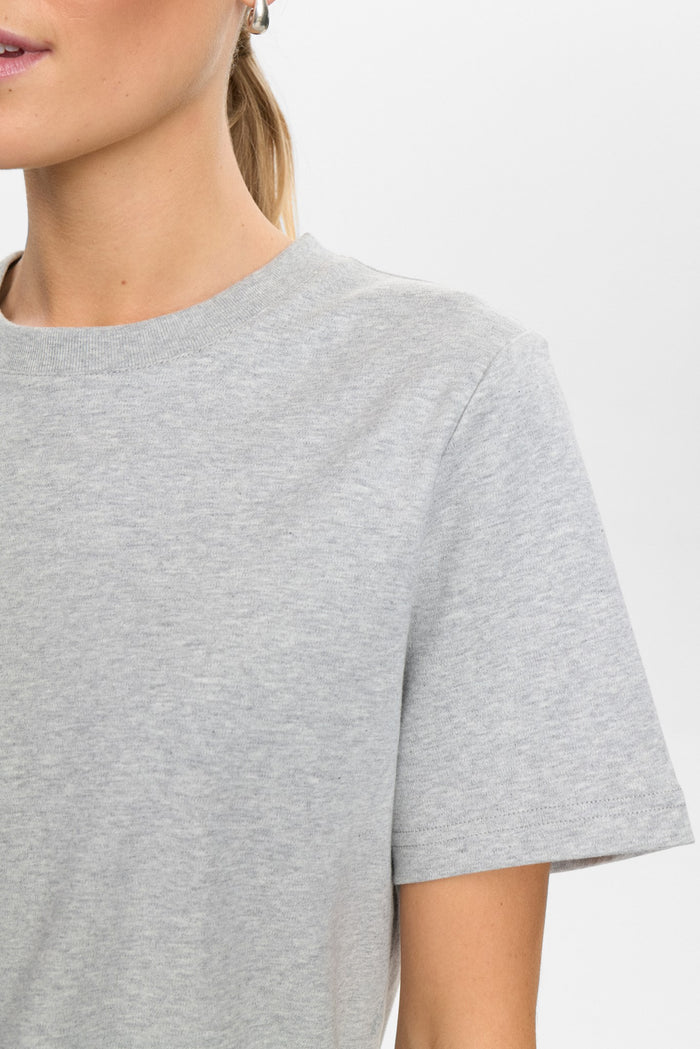 Medium Grey mel T-shirts - Nufira T-Shirt van Numph