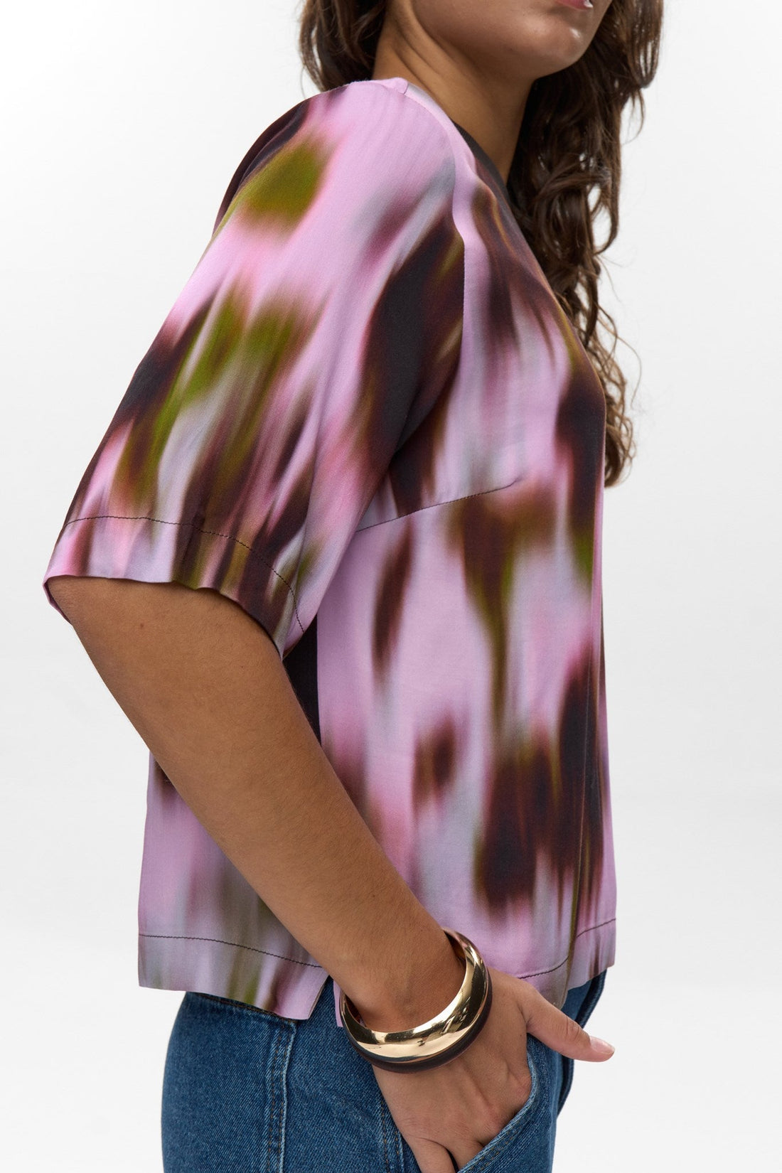 Orchid Smoke Shirts - Nulilith Blouse van Numph