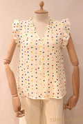 Tops - Colourful hearts tetra top van Season