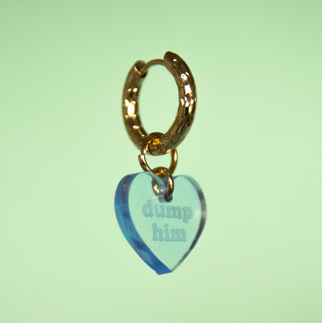 Juwelen - Plexi hoop - Heart van Atelier Jean