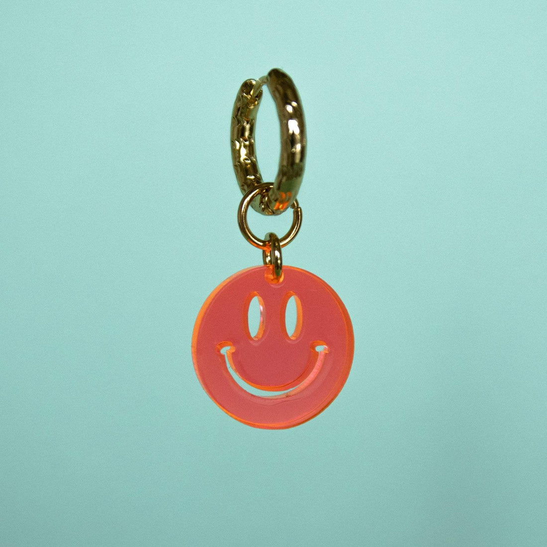 Juwelen - Plexi hoop - Smiley van Atelier Jean