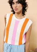 Creme Tops - Clusia Top van FRNCH