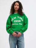 Green Bee NEW YORK Sweaters - Jxmerle Rlx Short Ls Crew Sweater van JJXX