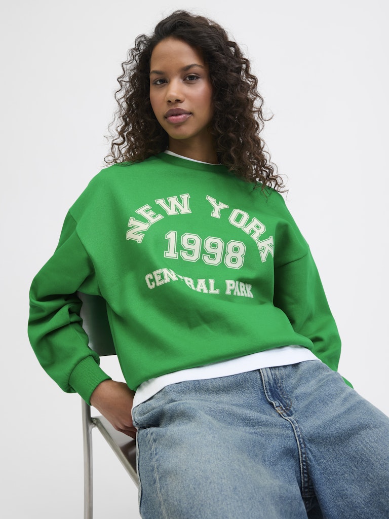 Sweaters - Jxmerle Rlx Short Ls Crew Sweater van JJXX