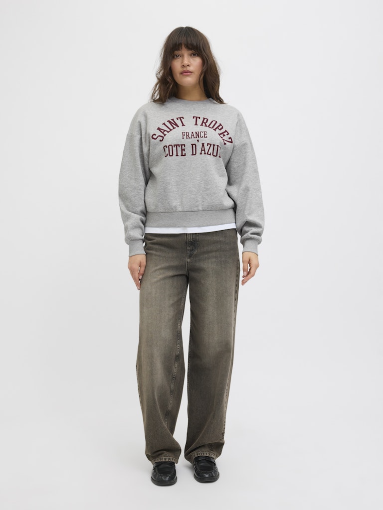 Sweaters - Jxmerle Rlx Short Ls Crew Sweater van JJXX