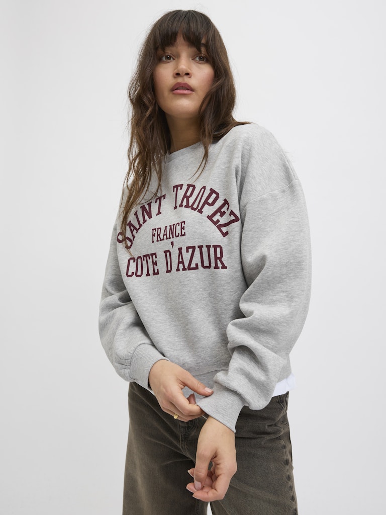 Sweaters - Jxmerle Rlx Short Ls Crew Sweater van JJXX