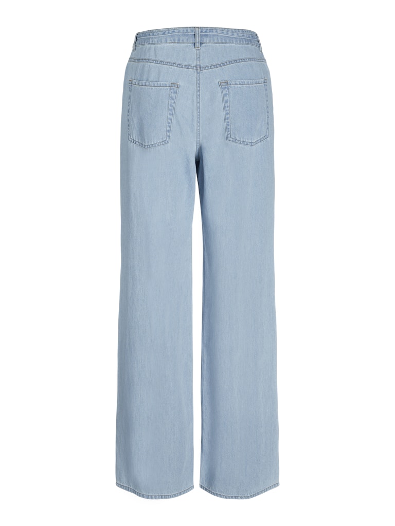 Light Blue Denim "32 Jeans - Jxsura Wide Mw Linen Blend Jeans van JJXX