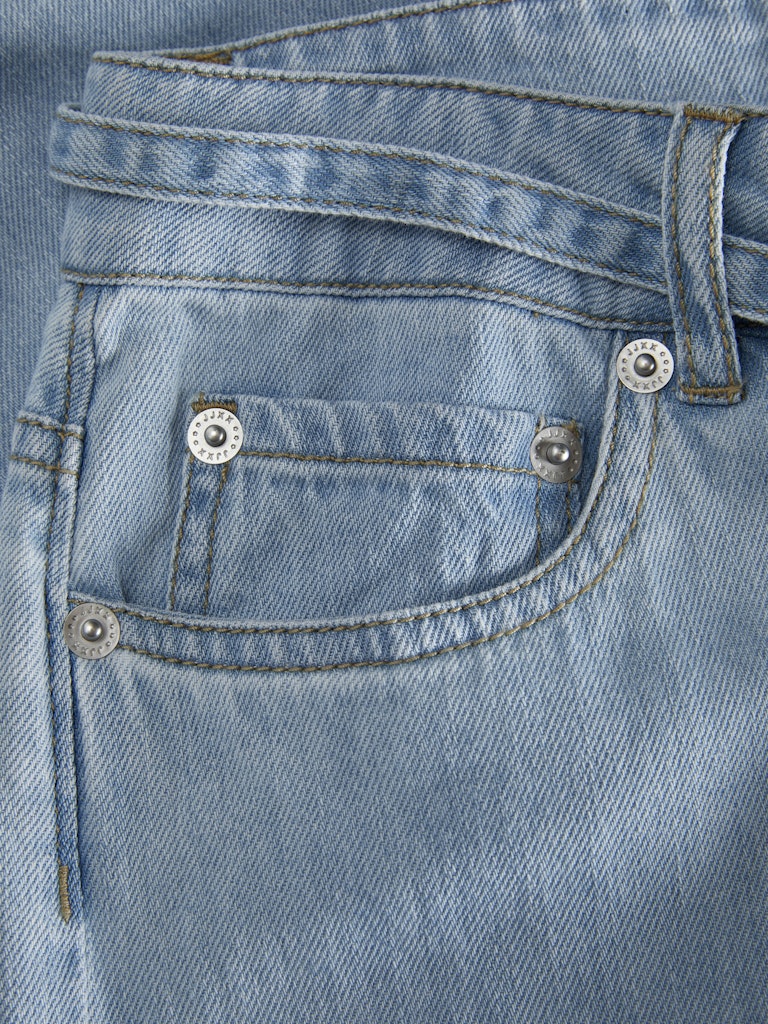 Jeans - Jxsura Wide Mw Linen Blend Jeans van JJXX