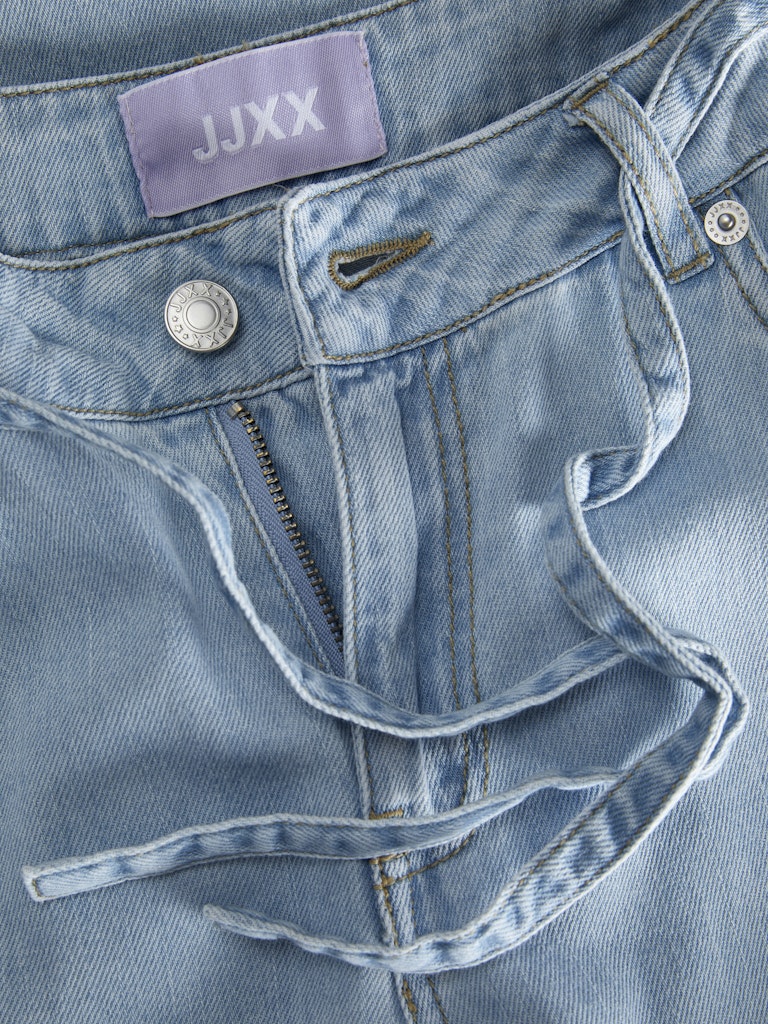 Jeans - Jxsura Wide Mw Linen Blend Jeans van JJXX