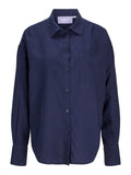 Peacoat Shirts - Jxjamie Breeze Summer Ls Shirt van JJXX