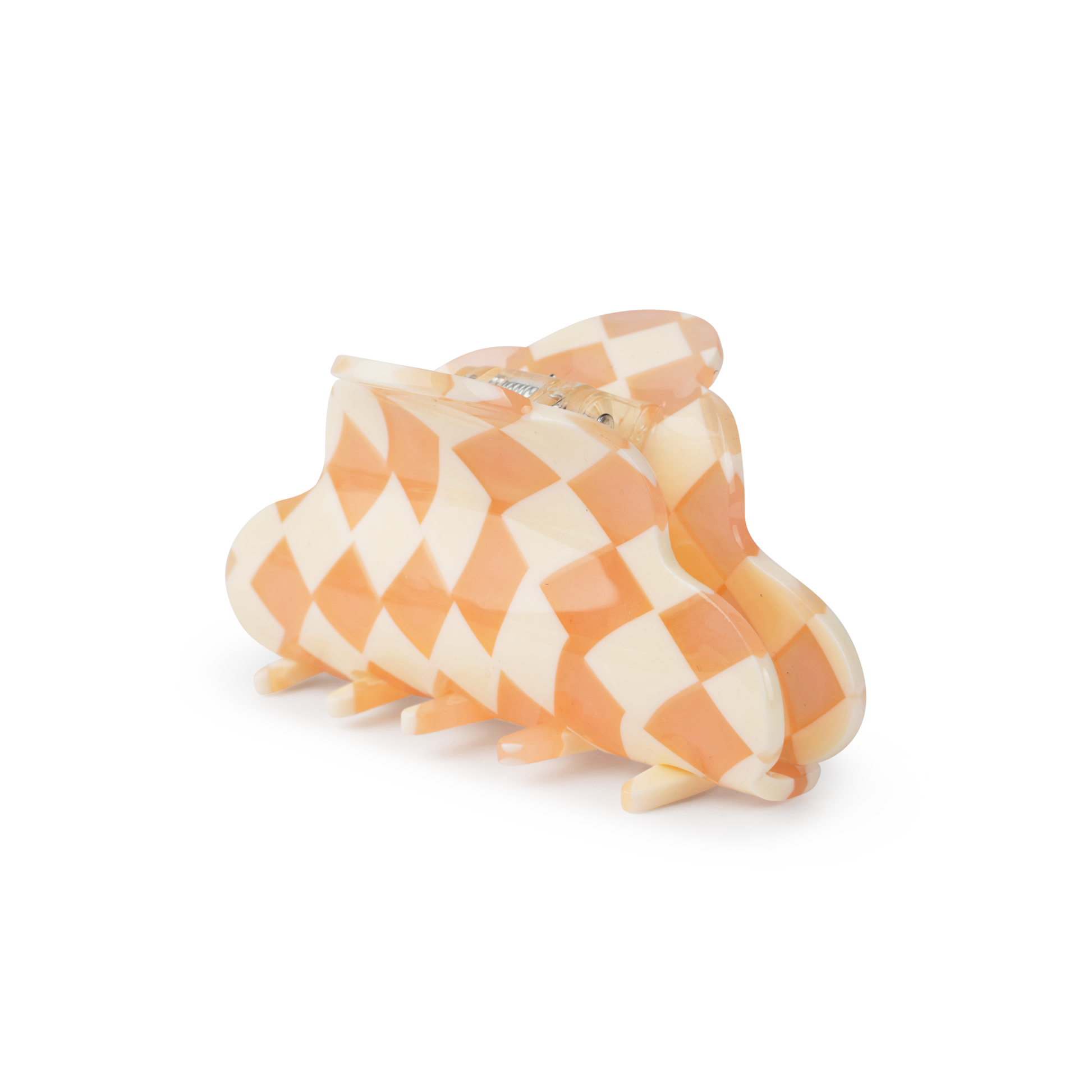 Peach Big Haar Accessoires - Lene Checkered Big van SUI AVA