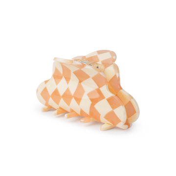 Peach Big Haar Accessoires - Lene Checkered Big van SUI AVA