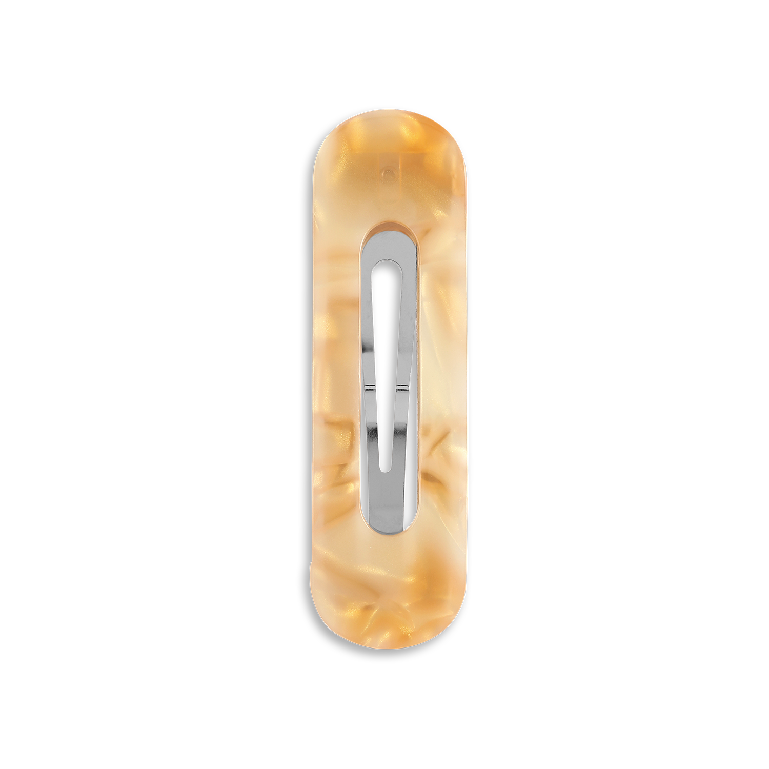 Orange One size Haar Accessoires - Marble Buckle Clip van SUI AVA