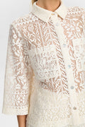 Cloud Dancer Shirts - Nuwicki Shirt van Numph