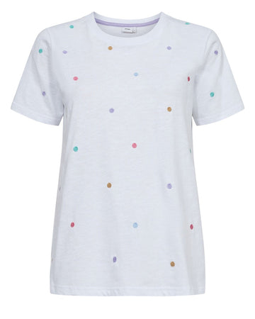 Bright White T-shirts - Nusumi T-Shirt - Gots van Numph