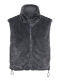 Blackened pearl Cardigans - Onldana Life Faux Fur Waistcoat van Only