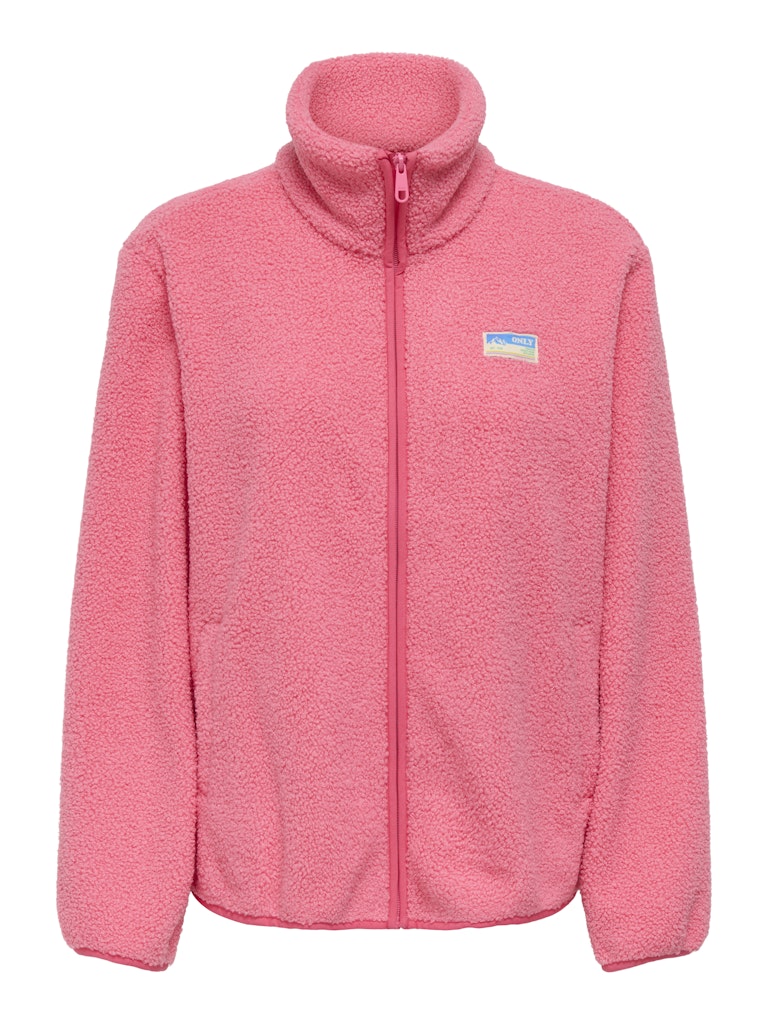 Pink Lemonade Jassen - Onleva Life Teddy Jacket van Only