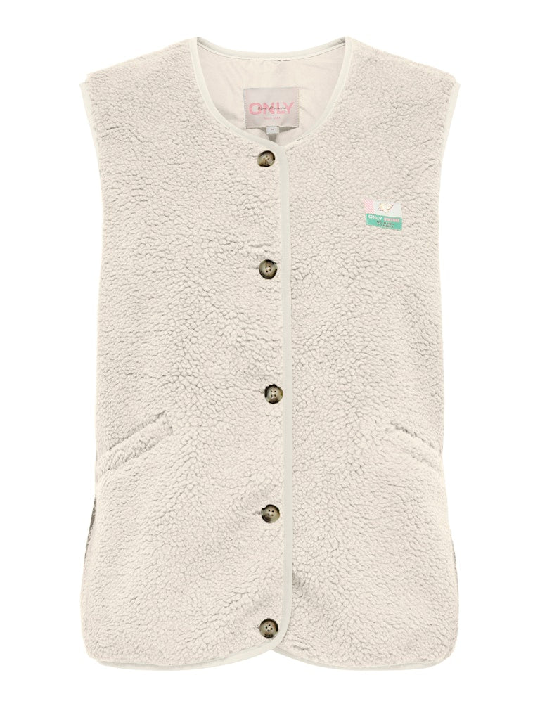 Birch Jassen - Onlbaby Teddy Vest - AW25 van Only