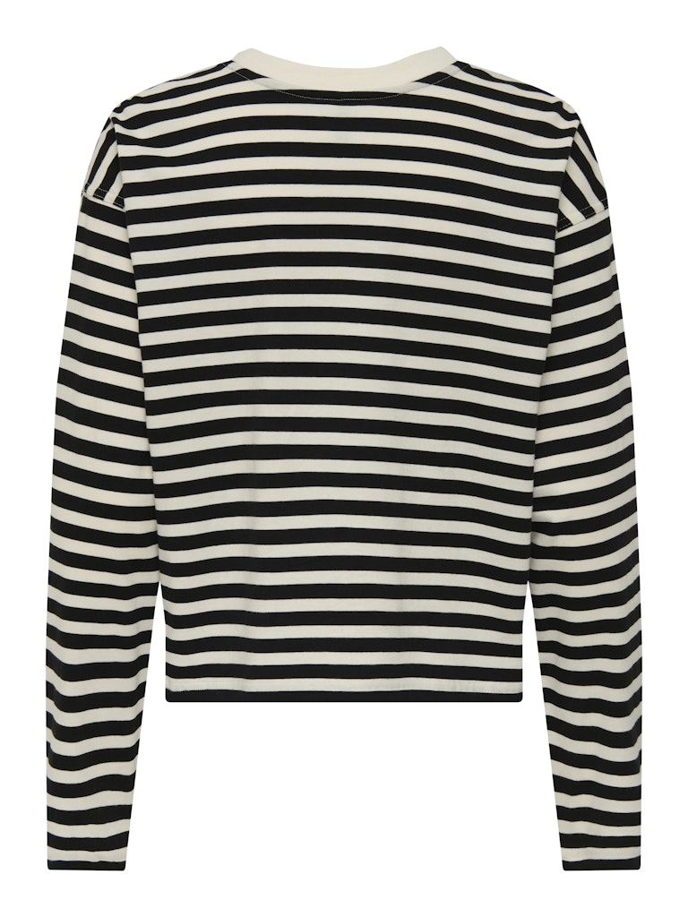 T-shirts - Onllivina L/S O-Neck Stripe Top van Only