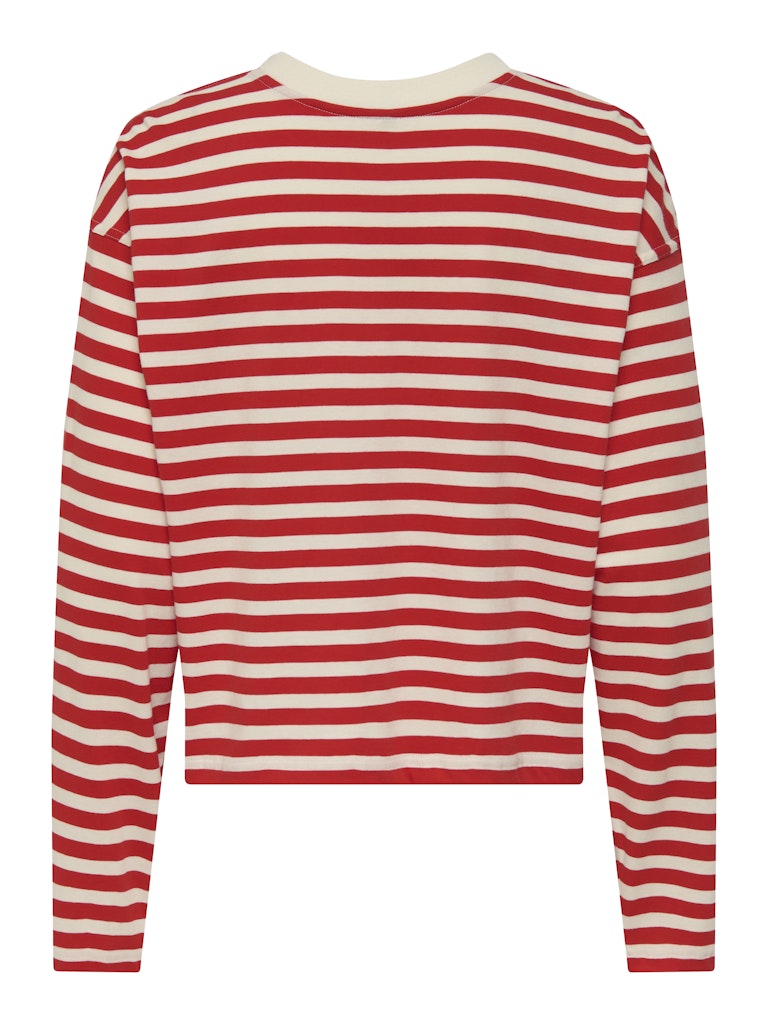 T-shirts - Onllivina L/S O-Neck Stripe Top van Only