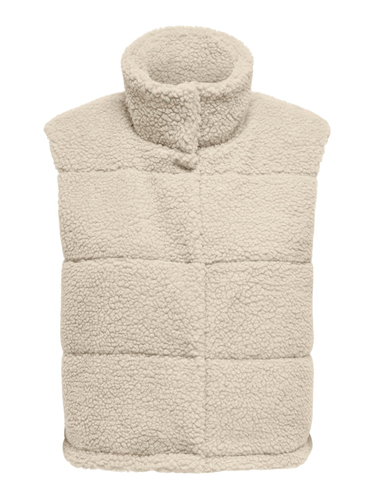 Jassen - Onlsandra Teddy Waistcoat van Only