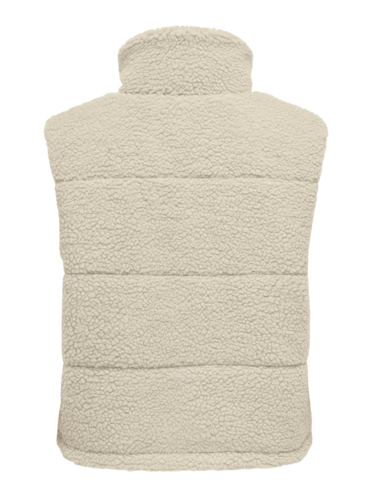 Jassen - Onlsandra Teddy Waistcoat van Only