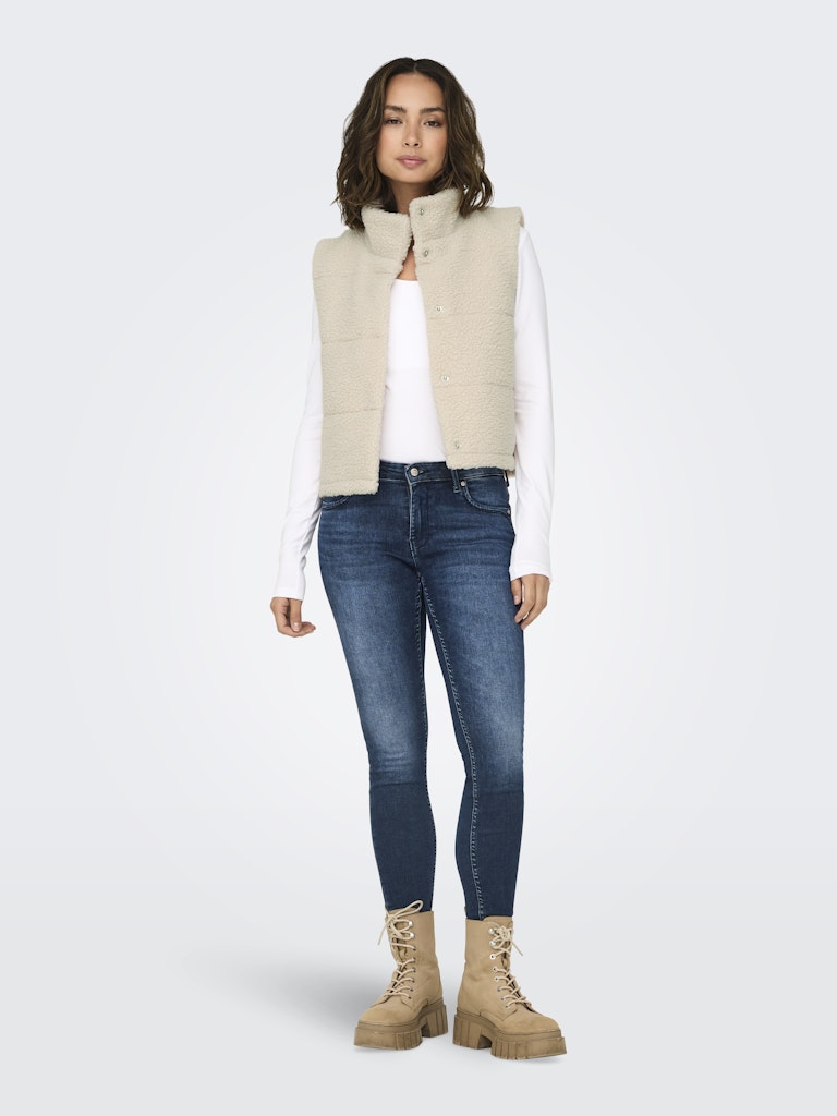 Jassen - Onlsandra Teddy Waistcoat van Only