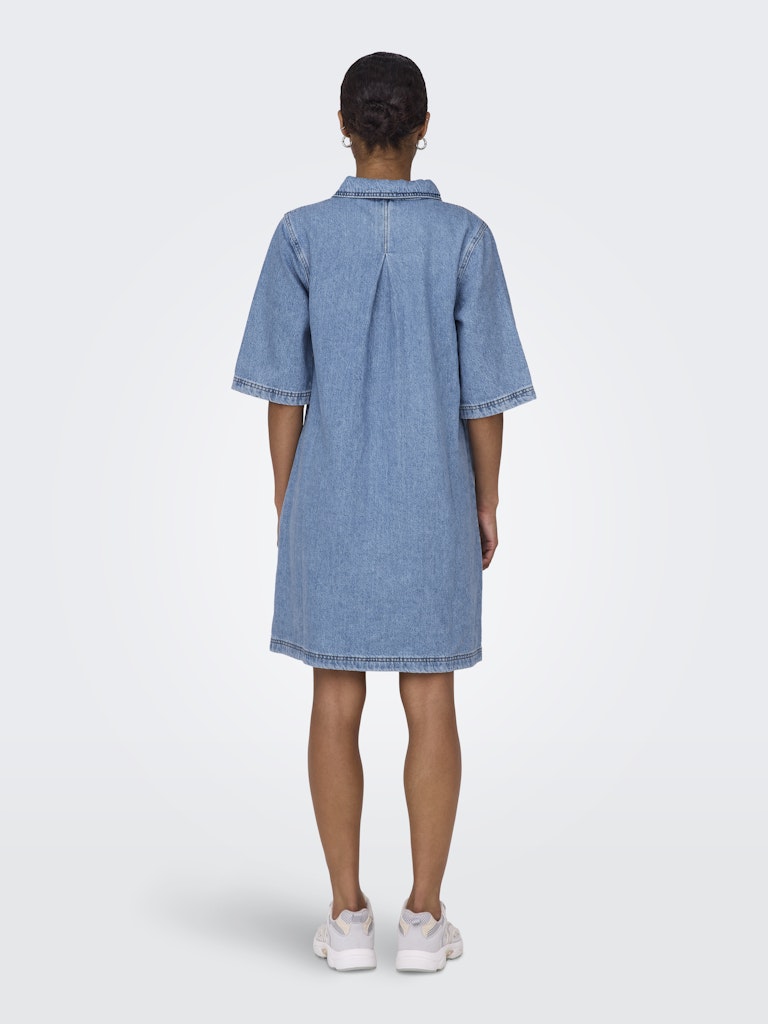 Jurken - Onlgry S/S Denim Dress van Only