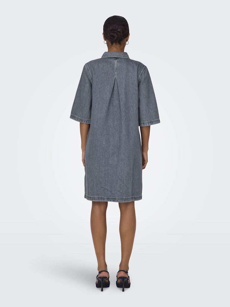 Jurken - Onlgry S/S Dress Grey Denim van Only
