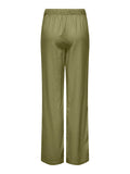 Broeken - Onlcaro Mw Linen Bl Pull-Up Pant van Only