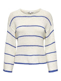 Pulls - Onlgeena 7/8 Stripe O-Neck Knit van Only