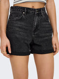 Black Denim Shorts - Onlphine Dnm Shorts Mas0003 Noos van Only