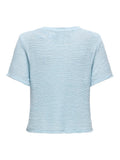 Tops - Onlsunny S/S Pullover Knit Blue Noos van Only